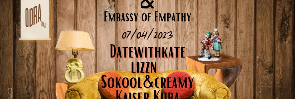 Flyer of Sofa & Beats meets Embassy of empathy